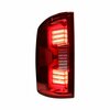 Winjet Led Tail Lights - Chrome/Red CTWJ-0707-CR-SQ
